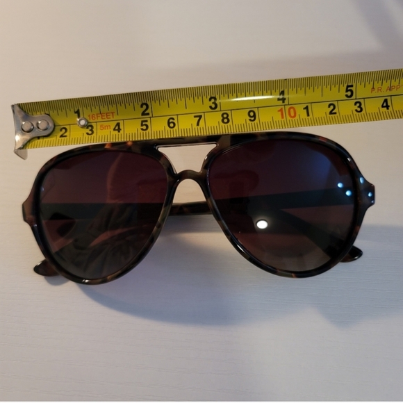 Bundle of 5 NWT Zenni Optical Sunglasses brown with animal print on the arms - Picture 3 of 8